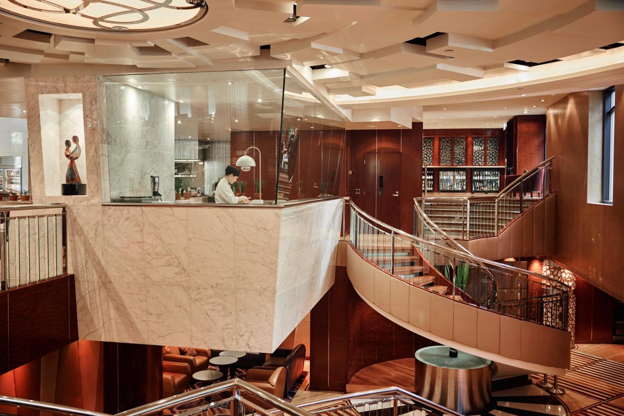 מלון Park Hyatt מלבורן מראה חיצוני תמונה The open kitchen at the restaurant